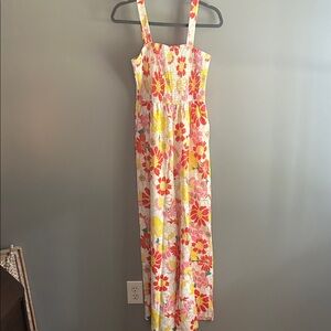 NWOT Floral Jumpsuit